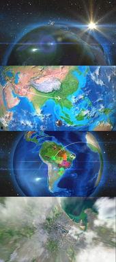 亚洲地球图视频,地球图视频中的亚洲概览